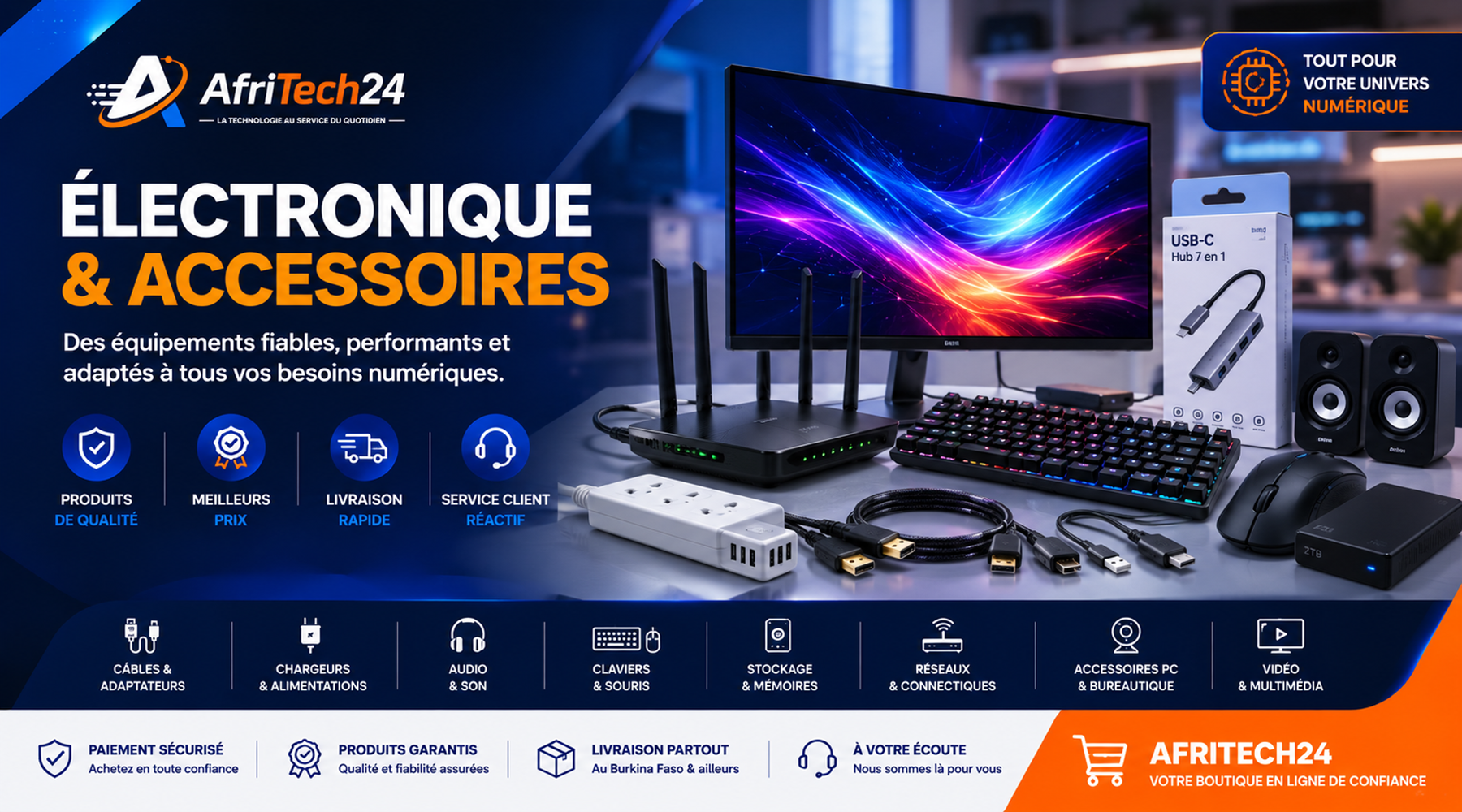 Électronique & accessoires