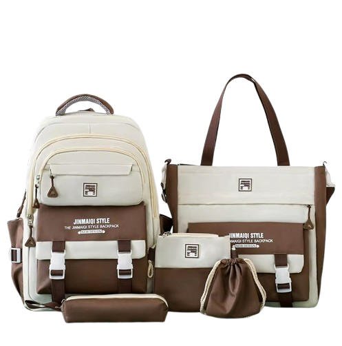 Ensemble de Sacs 5 en 1 – Le Compagnon Idéal pour Vos Journées