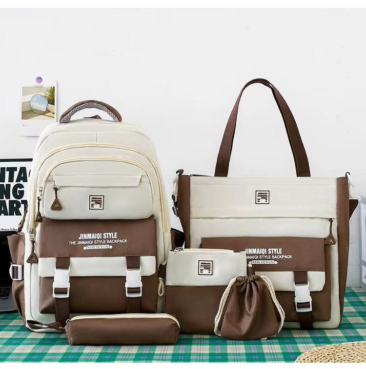 Ensemble de Sacs 5 en 1 – Le Compagnon Idéal pour Vos Journées