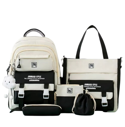 Ensemble de Sacs 5 en 1 – Le Compagnon Idéal pour Vos Journées