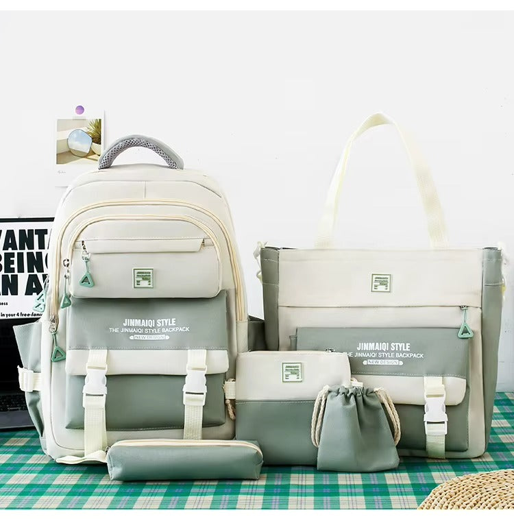 Ensemble de Sacs 5 en 1 – Le Compagnon Idéal pour Vos Journées